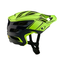 Troy Lee Designs A3|Trail^A3 Helmet W/MIPS Uno Pinstripe Yellow