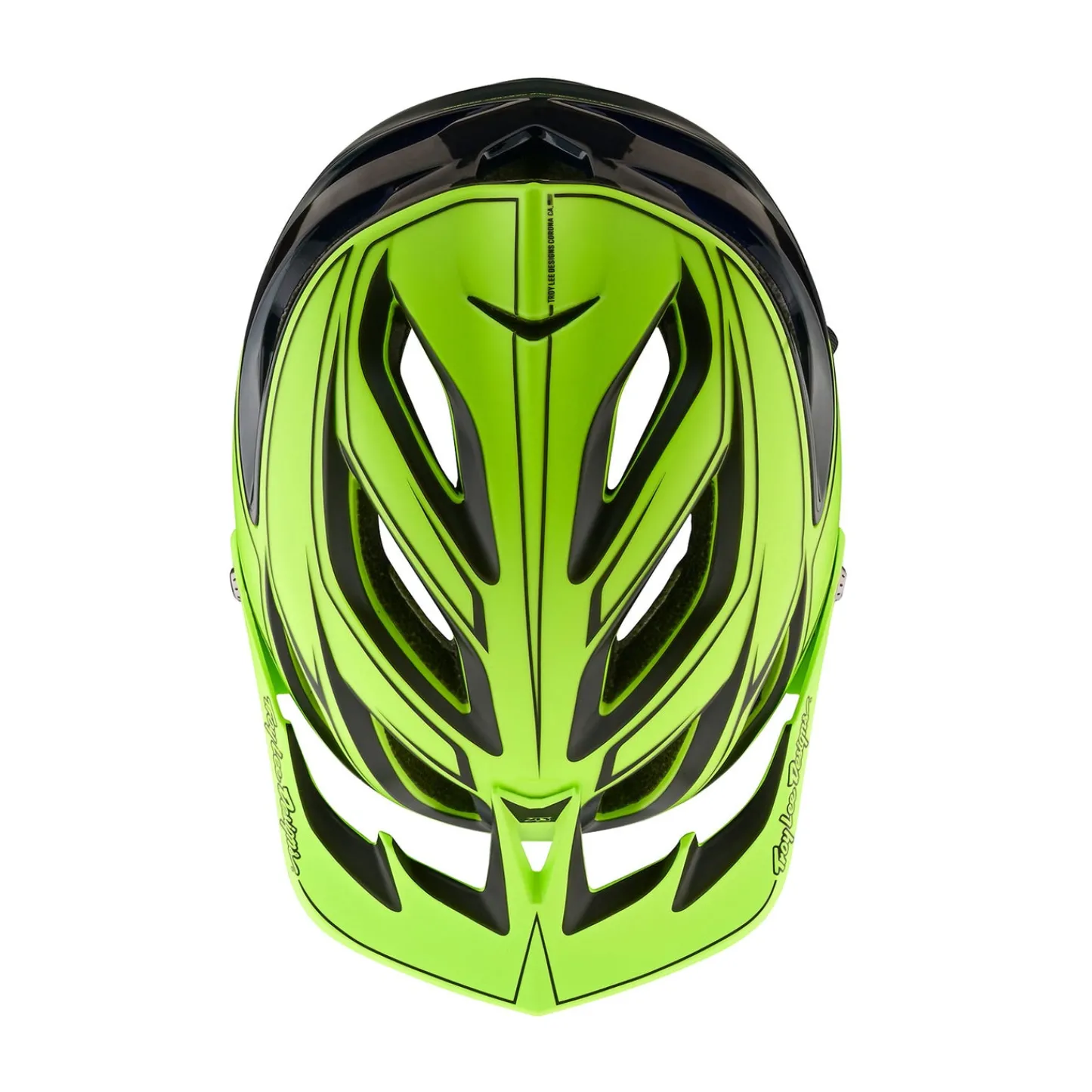 Troy Lee Designs A3|Trail^A3 Helmet W/MIPS Uno Pinstripe Yellow