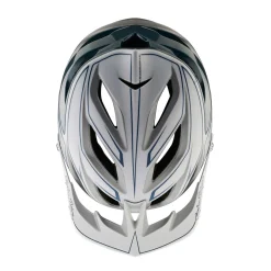 Troy Lee Designs A3|Trail^A3 Helmet W/MIPS Uno Pinstripe Light Gray
