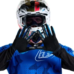 Troy Lee Designs Air|Gloves^Air Glove Blotted Bright Blue