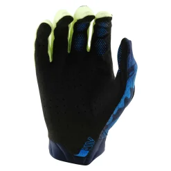 Troy Lee Designs Air|Gloves^Air Glove Drip Glo Yellow / Dark Navy