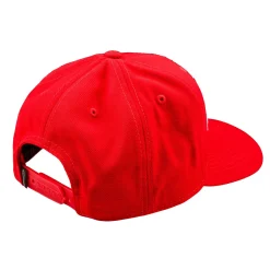 Troy Lee Designs Hats^Curved Snapback Hat Signature Team Red