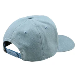 Troy Lee Designs Hats^Curved Snapback Hat Stamp Smoke Blue