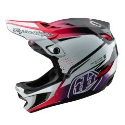 Troy Lee Designs Helmets|D4^D4 Carbon Helmet Drip White