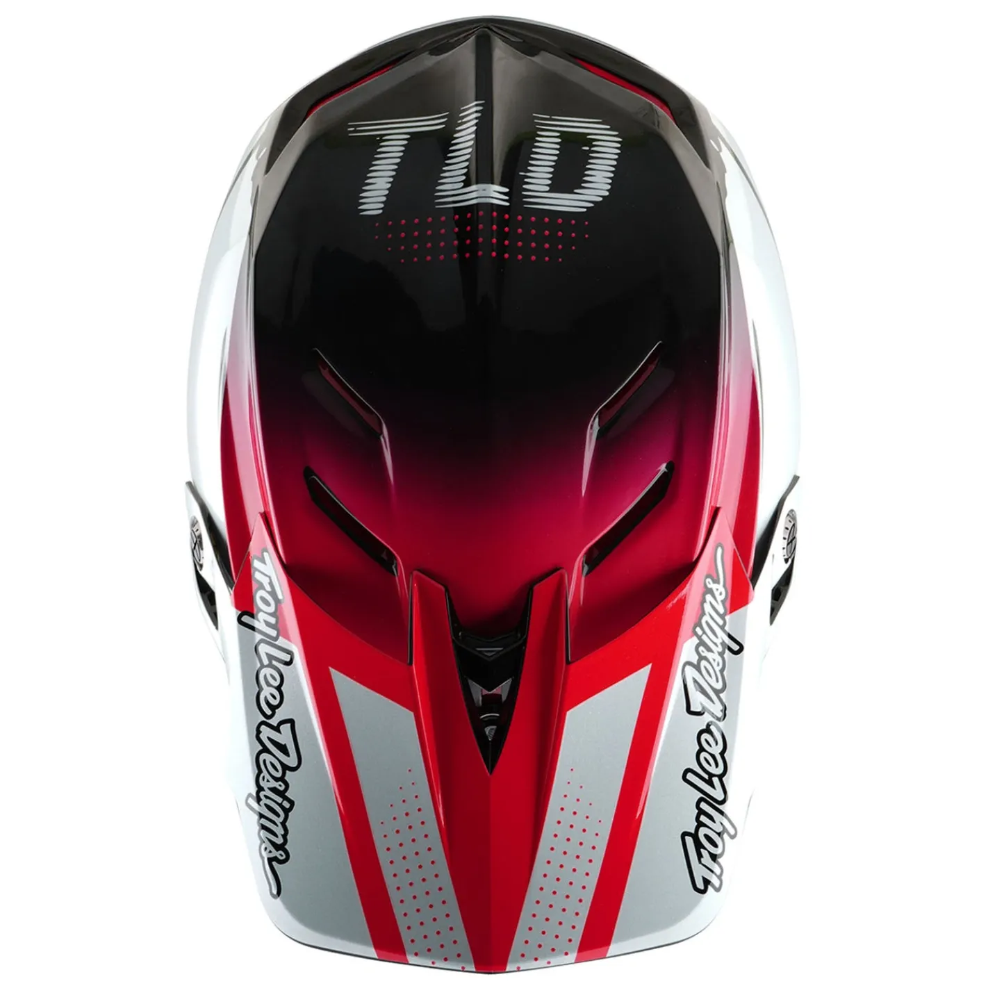 Troy Lee Designs Helmets|D4^D4 Carbon Helmet Drip White