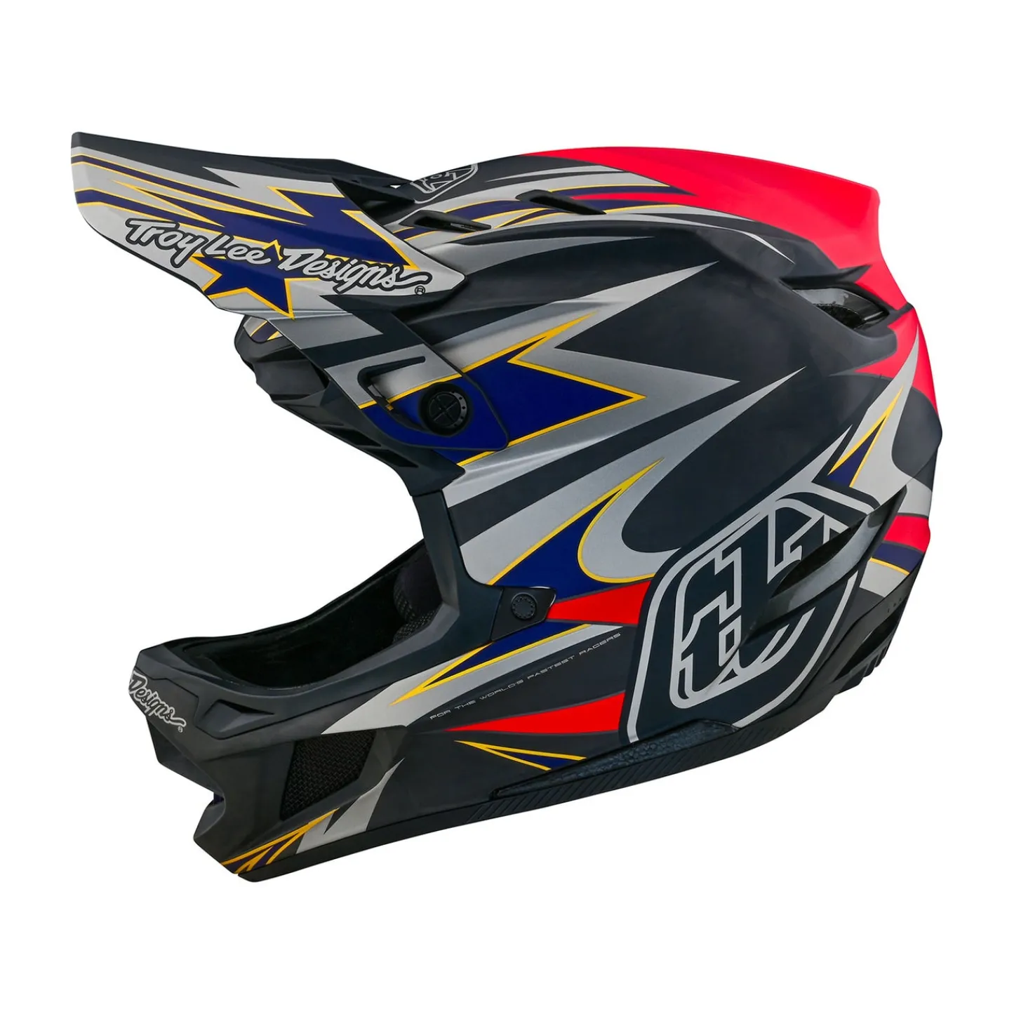 Women Troy Lee Designs Helmets|D4^D4 Carbon Helmet Inferno Gray