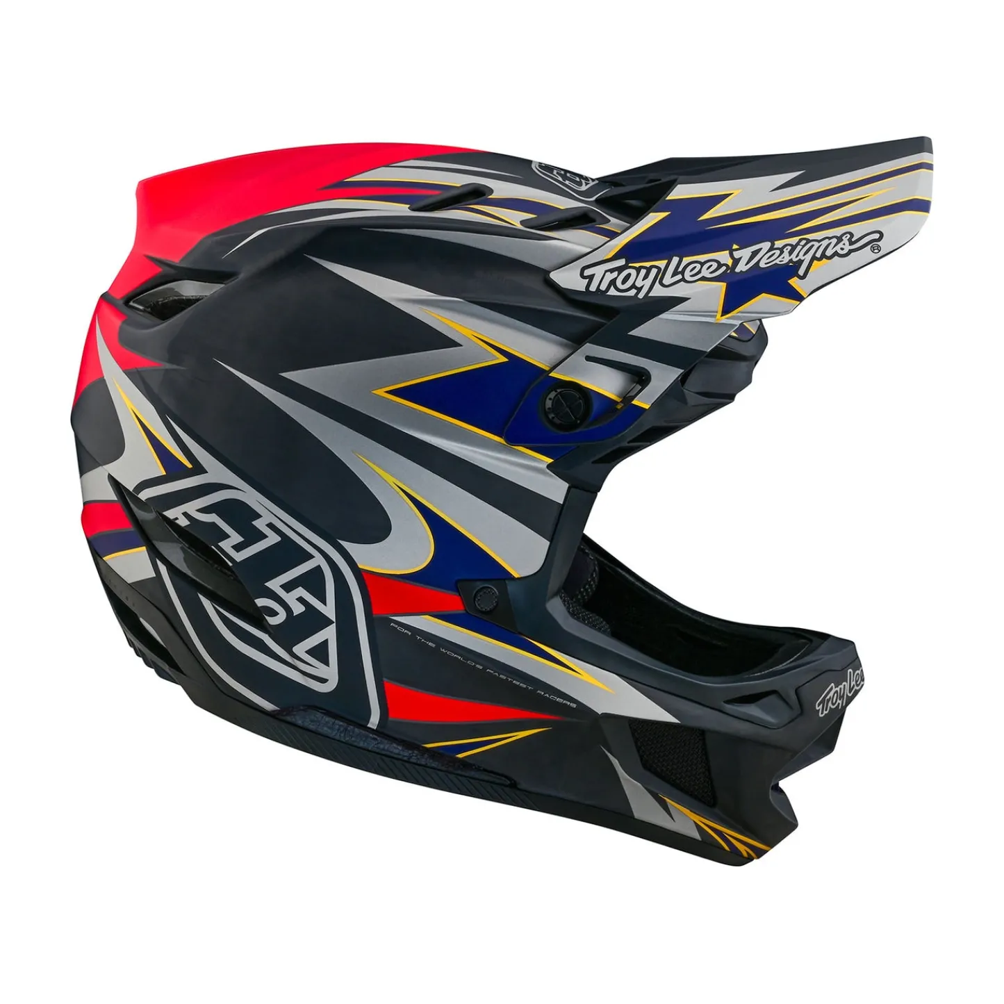 Women Troy Lee Designs Helmets|D4^D4 Carbon Helmet Inferno Gray