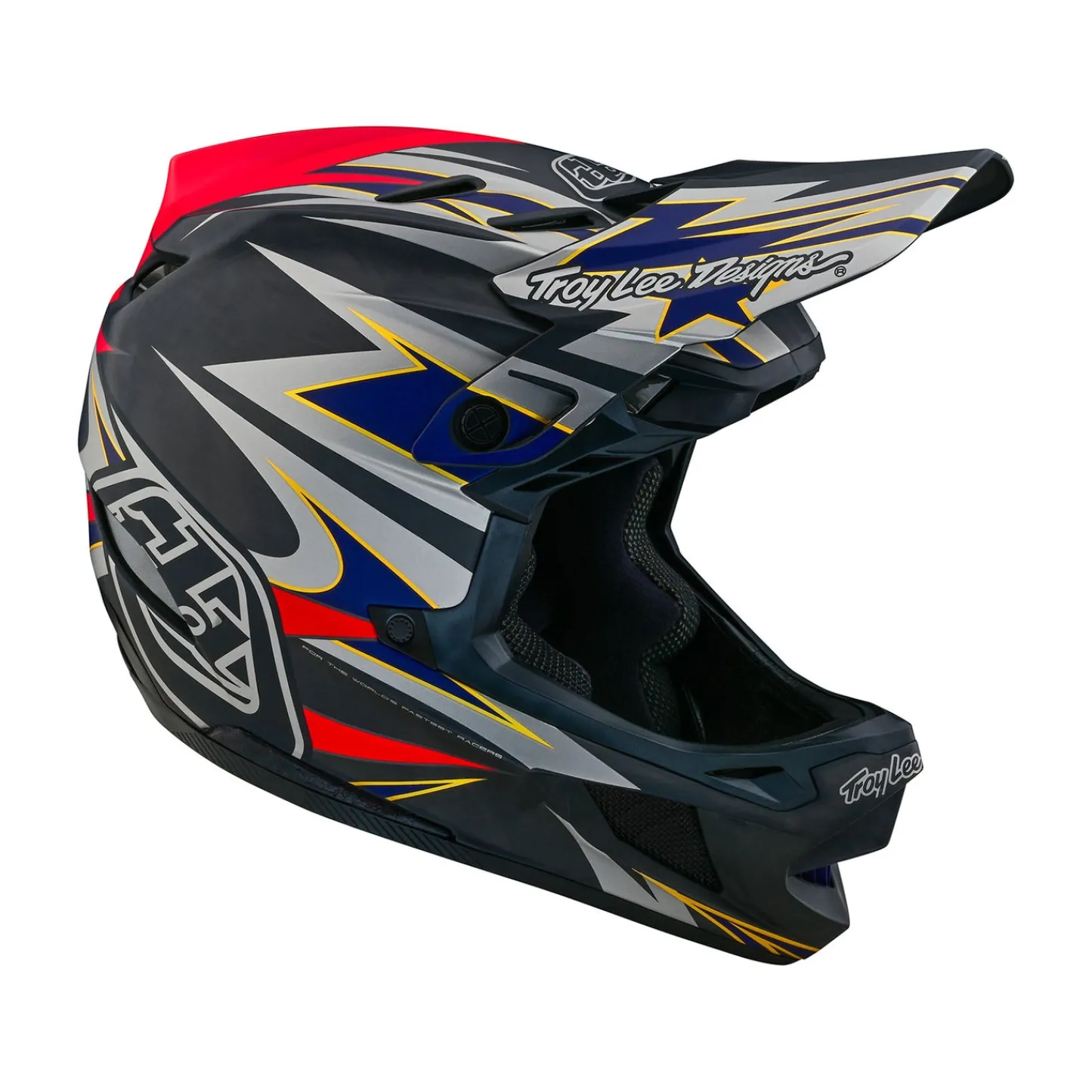 Women Troy Lee Designs Helmets|D4^D4 Carbon Helmet Inferno Gray