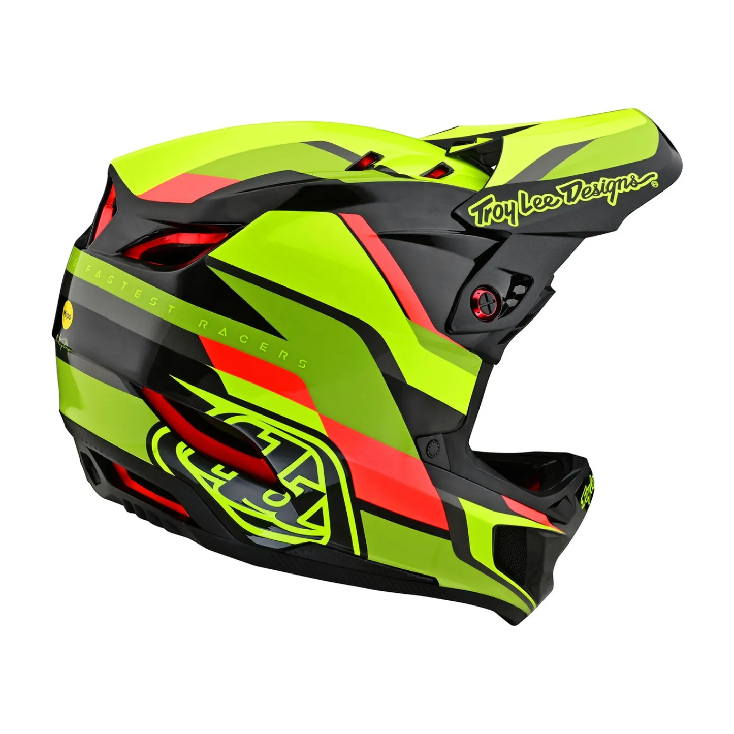Women Troy Lee Designs D4|Bmx^D4 Carbon Helmet Omega Black / Yellow