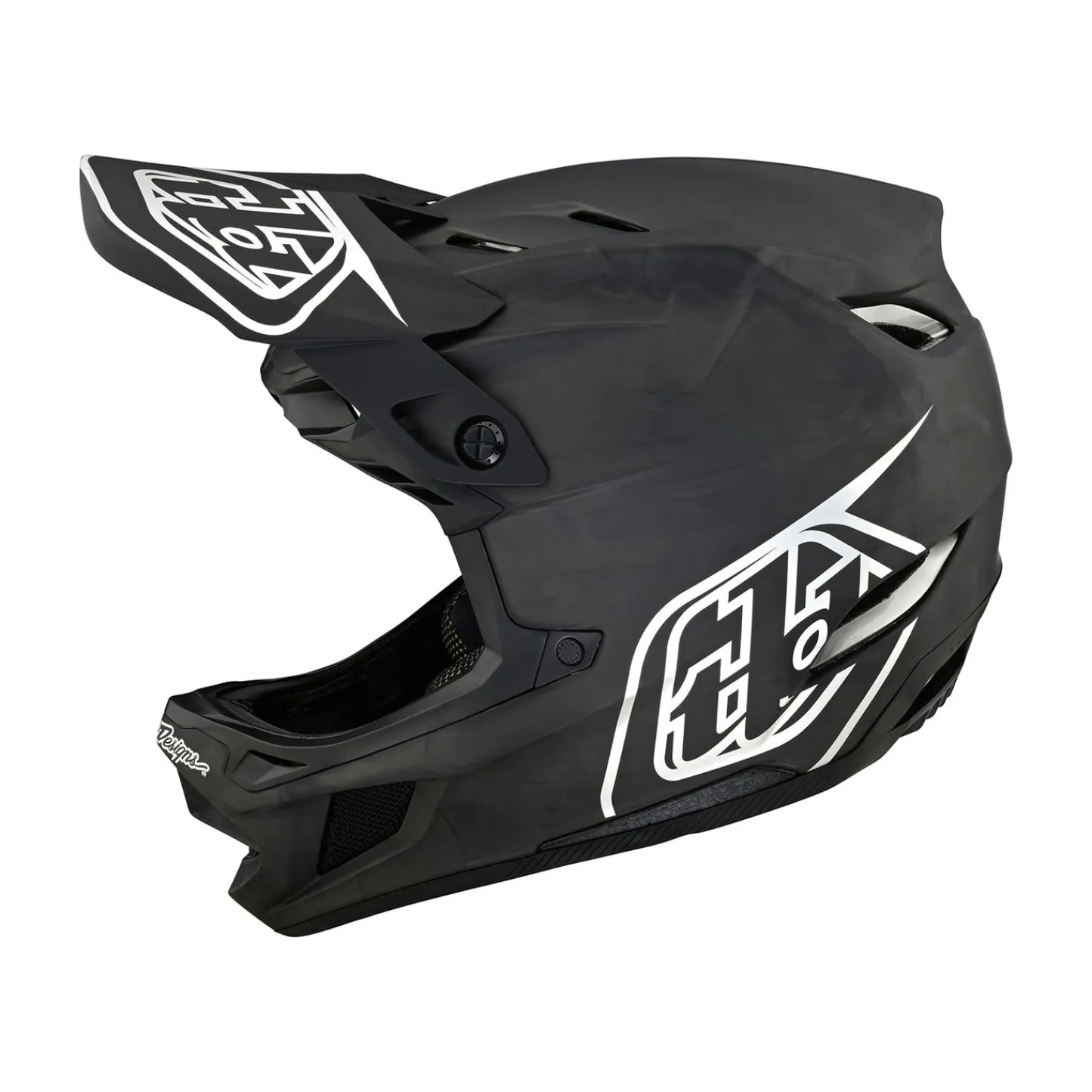 Women Troy Lee Designs Helmets|D4^D4 Carbon Helmet Stealth Black / Silver