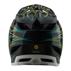 Troy Lee Designs Helmets|D4^D4 Carbon Helmet Torched Black / Purple