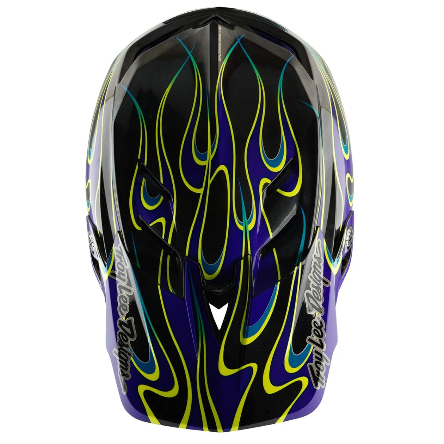 Troy Lee Designs Helmets|D4^D4 Carbon Helmet Torched Black / Purple