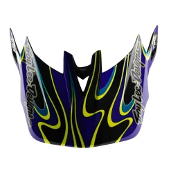Troy Lee Designs Helmets|D4^D4 Carbon Helmet Torched Black / Purple