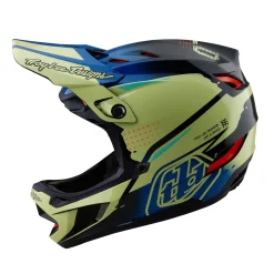Troy Lee Designs Helmets|D4^D4 Composite Helmet Drip Glo Yellow