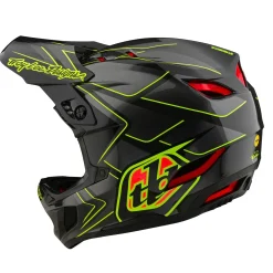 Troy Lee Designs D4|Downhill^D4 Composite Helmet Ghostwing Gray