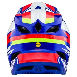 Women Troy Lee Designs Helmets|D4^D4 Composite Helmet Omega White / Blue