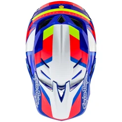 Women Troy Lee Designs Helmets|D4^D4 Composite Helmet Omega White / Blue
