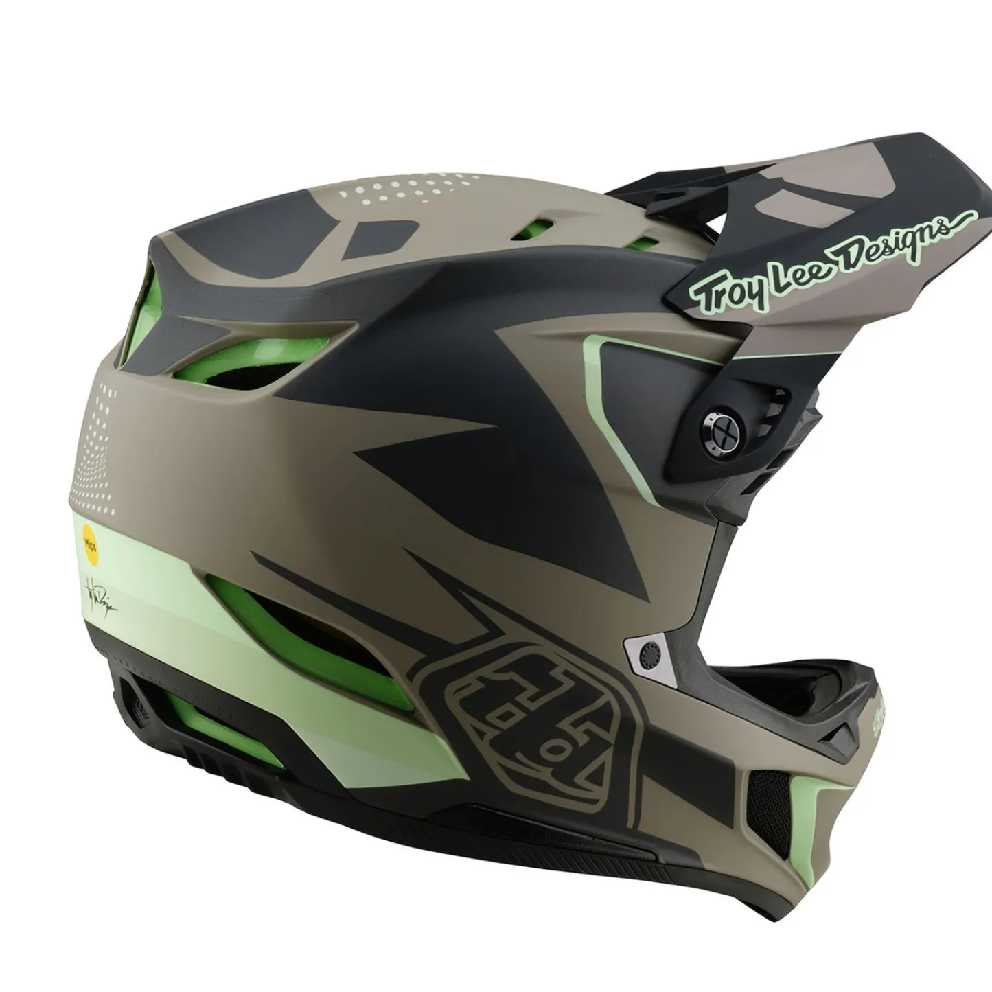 Troy Lee Designs Helmets|D4^D4 Composite Helmet Optic Timber