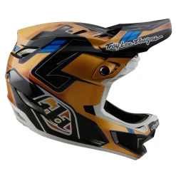 Troy Lee Designs Helmets|D4^D4 Composite Helmet Royalty Black / Gold