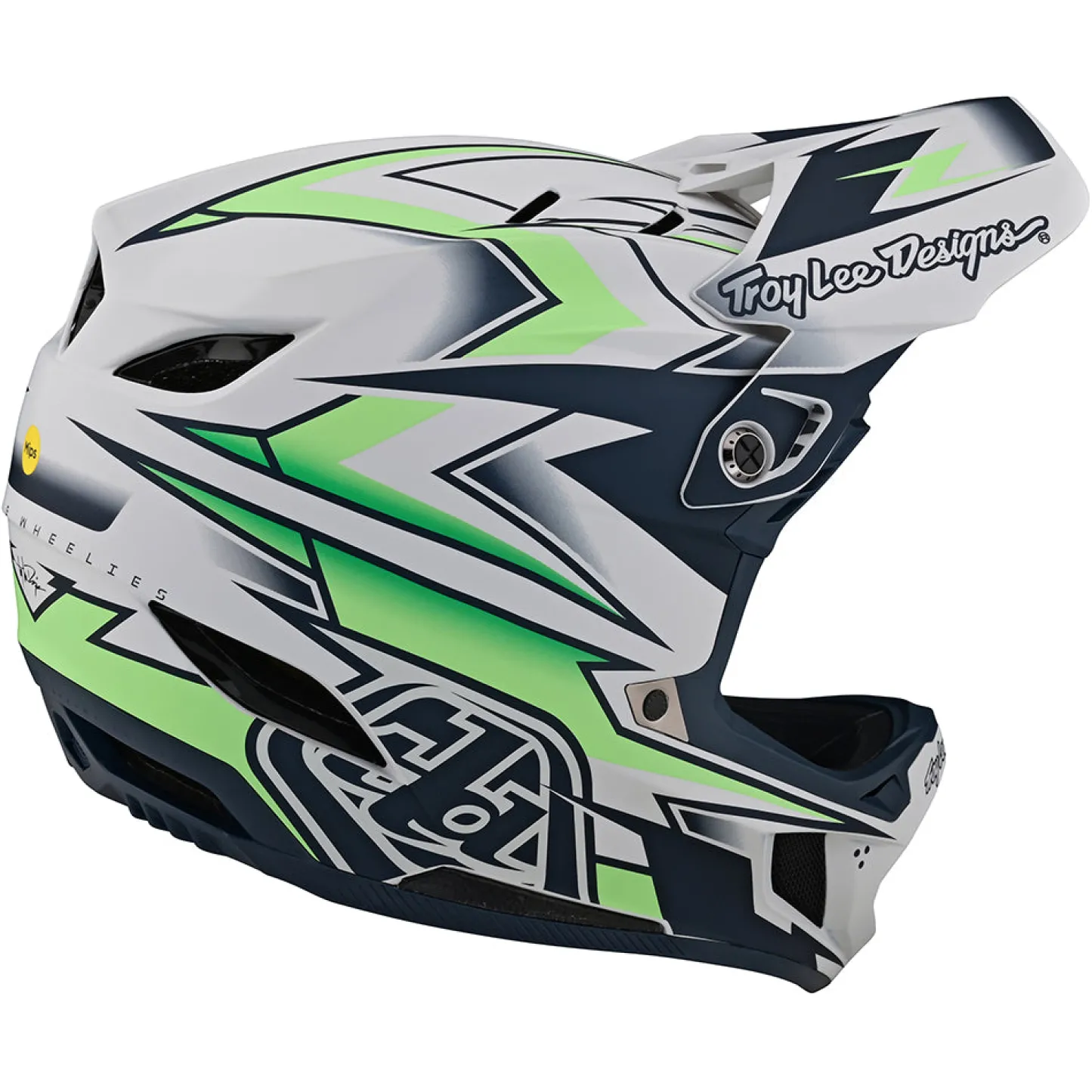Women Troy Lee Designs D4|Bmx^D4 Composite Helmet Volt White