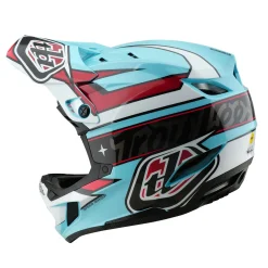 Troy Lee Designs Helmets|D4^D4 Polyacrylite Helmet Linear Blue