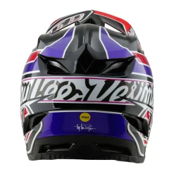Troy Lee Designs Helmets|D4^D4 Polyacrylite Helmet Linear Black