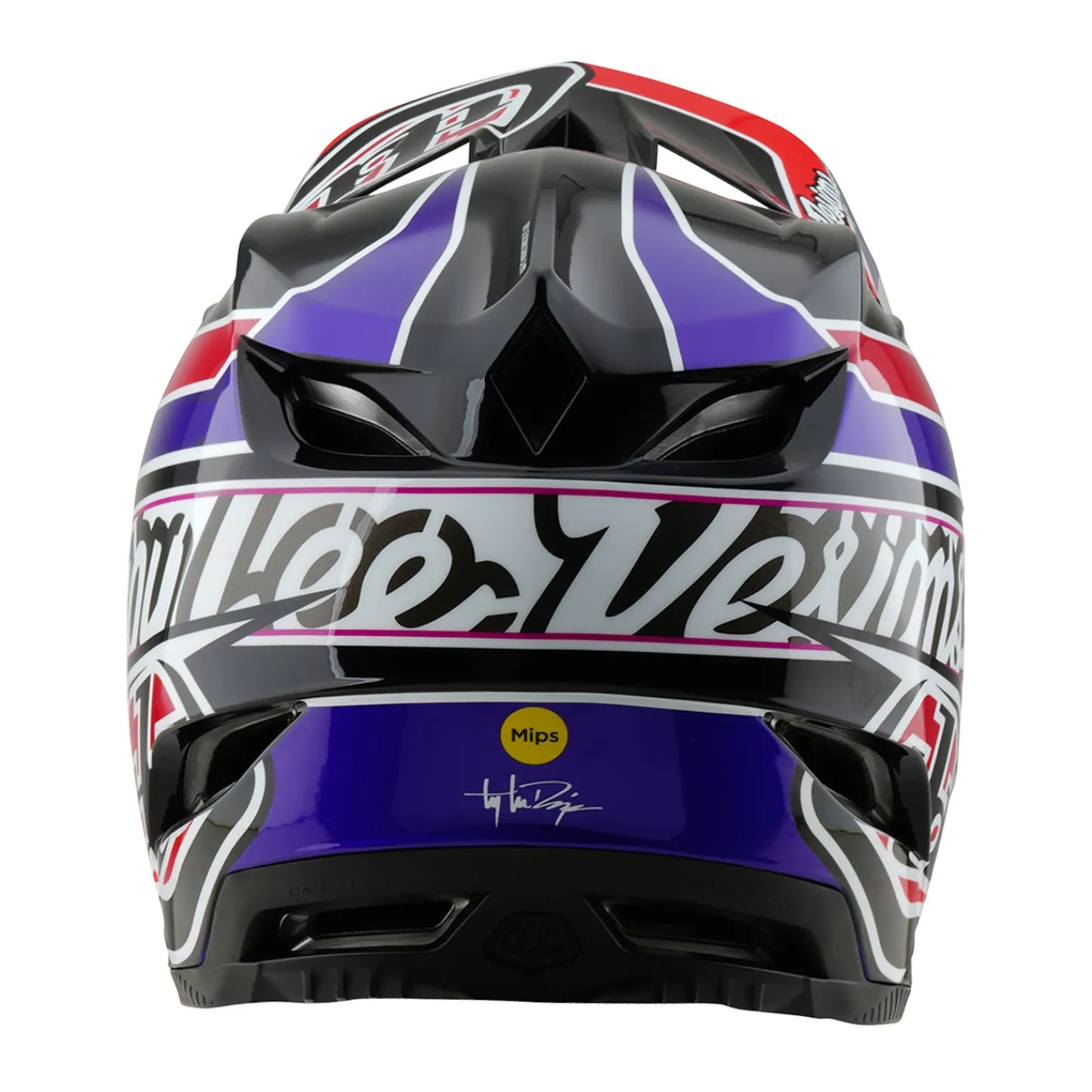 Troy Lee Designs Helmets|D4^D4 Polyacrylite Helmet Linear Black