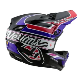 Troy Lee Designs Helmets|D4^D4 Polyacrylite Helmet Linear Black