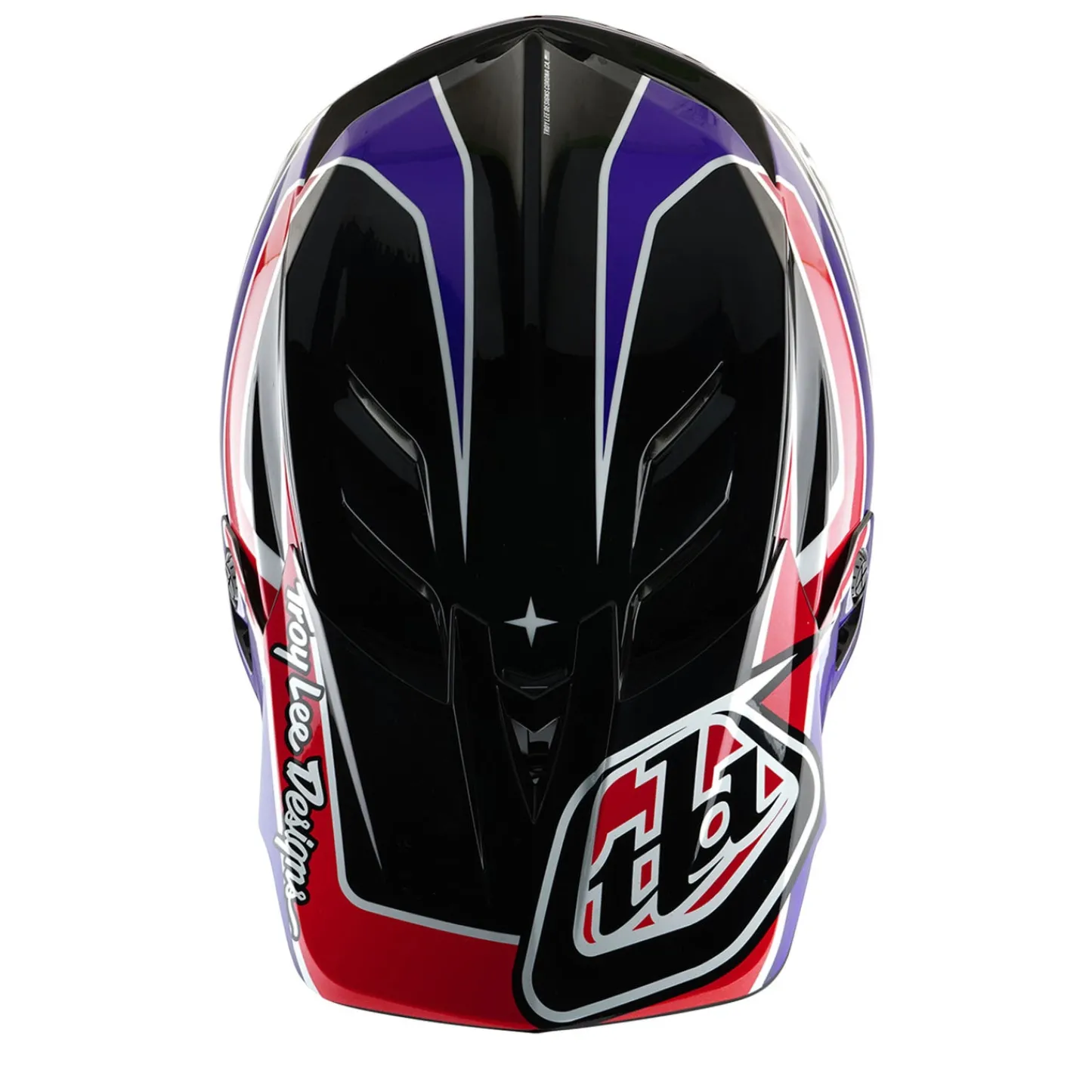 Troy Lee Designs Helmets|D4^D4 Polyacrylite Helmet Linear Black