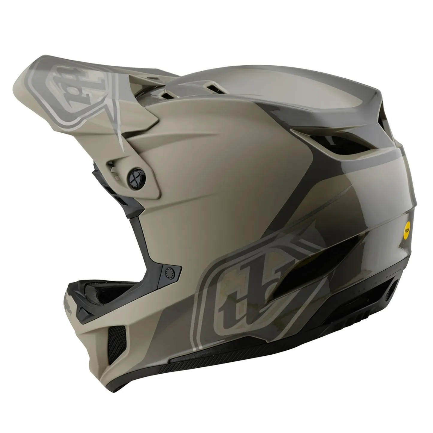Troy Lee Designs Helmets|D4^D4 Polyacrylite Helmet Shadow Timber