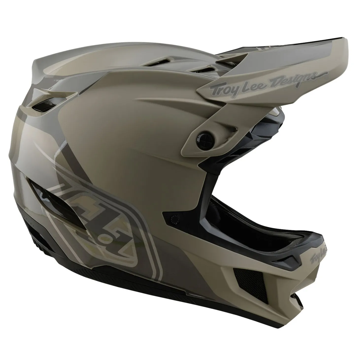 Troy Lee Designs Helmets|D4^D4 Polyacrylite Helmet Shadow Timber