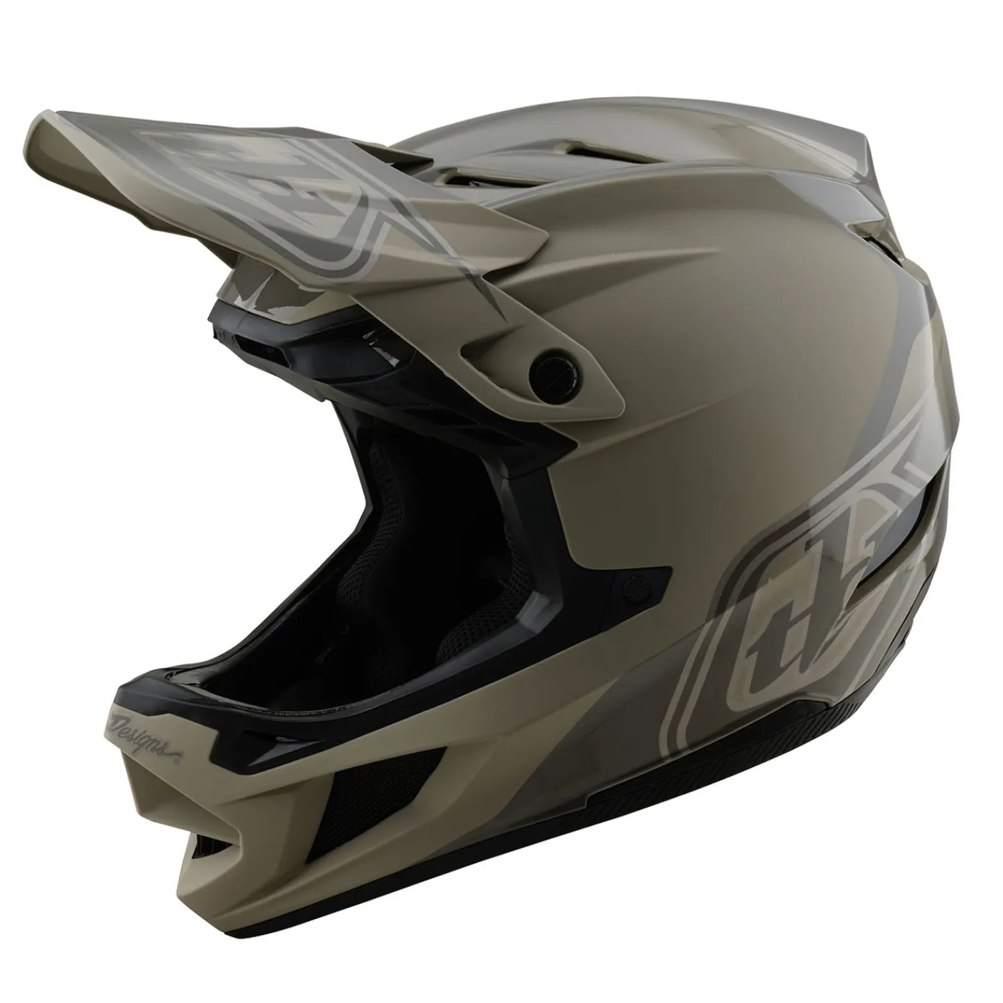 Troy Lee Designs Helmets|D4^D4 Polyacrylite Helmet Shadow Timber