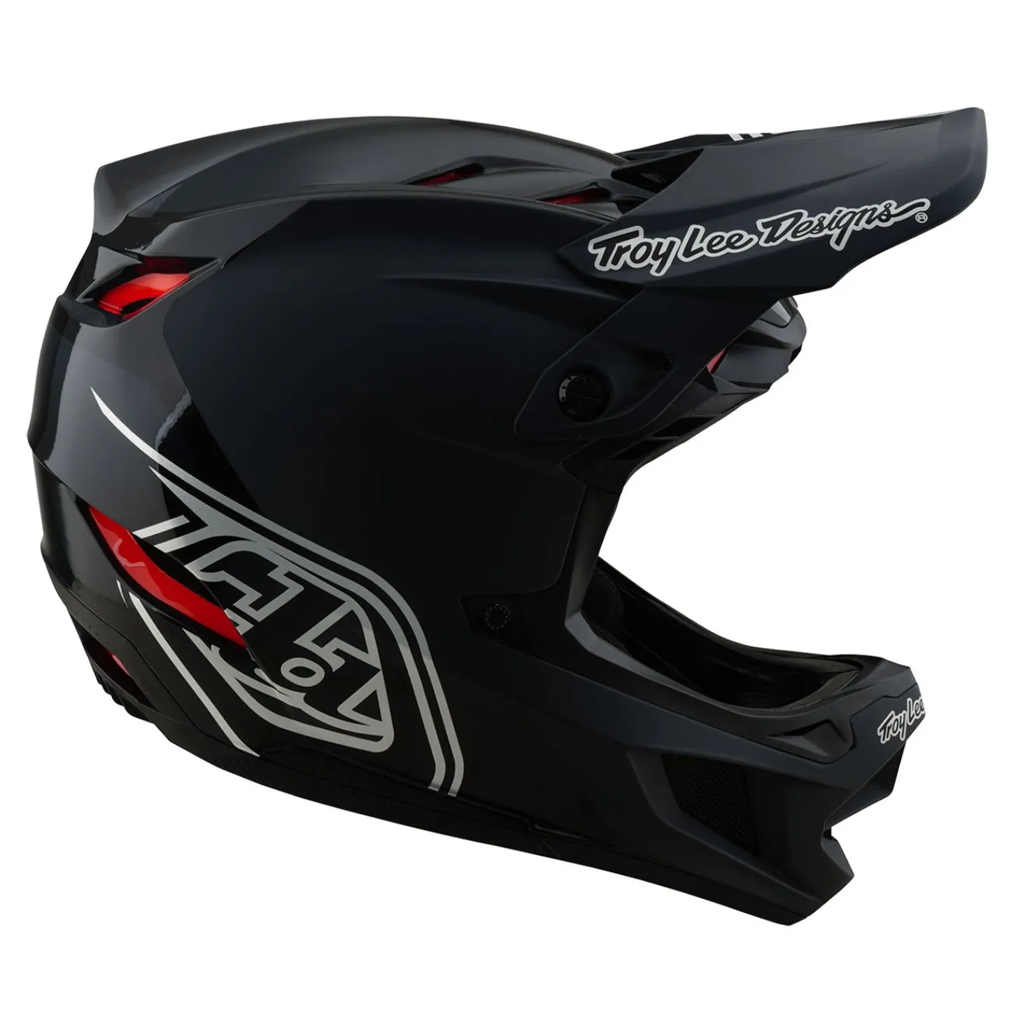 Troy Lee Designs Helmets|D4^D4 Polyacrylite Helmet Shadow Black