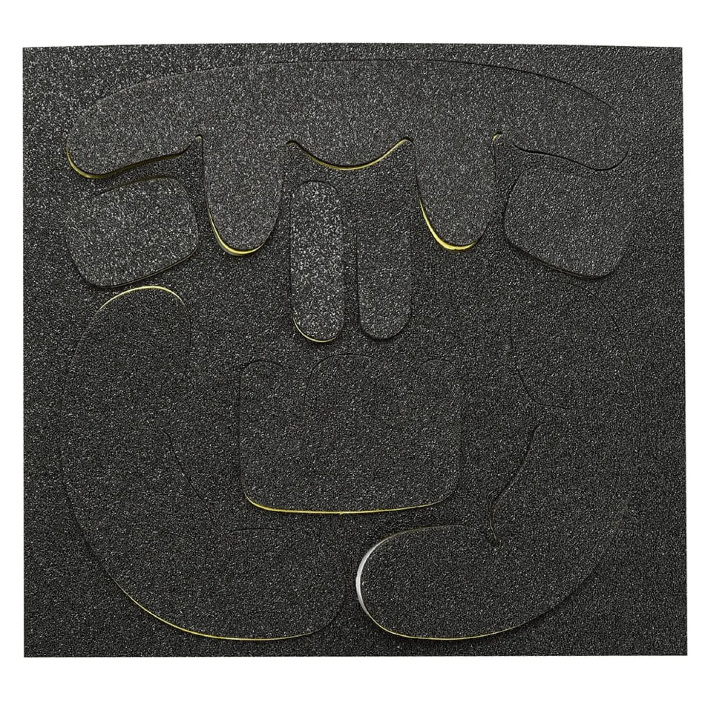 Troy Lee Designs Helmet Accessories^D2 Shim Kit Solid Black