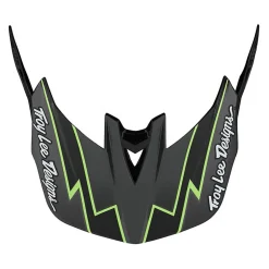 Troy Lee Designs Visors|Helmet Accessories^D4 Visor Graph Gray / Green