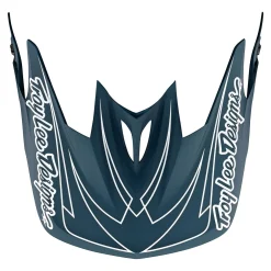 Troy Lee Designs Visors|Helmet Accessories^D3 Visor Spiderstripe Blue