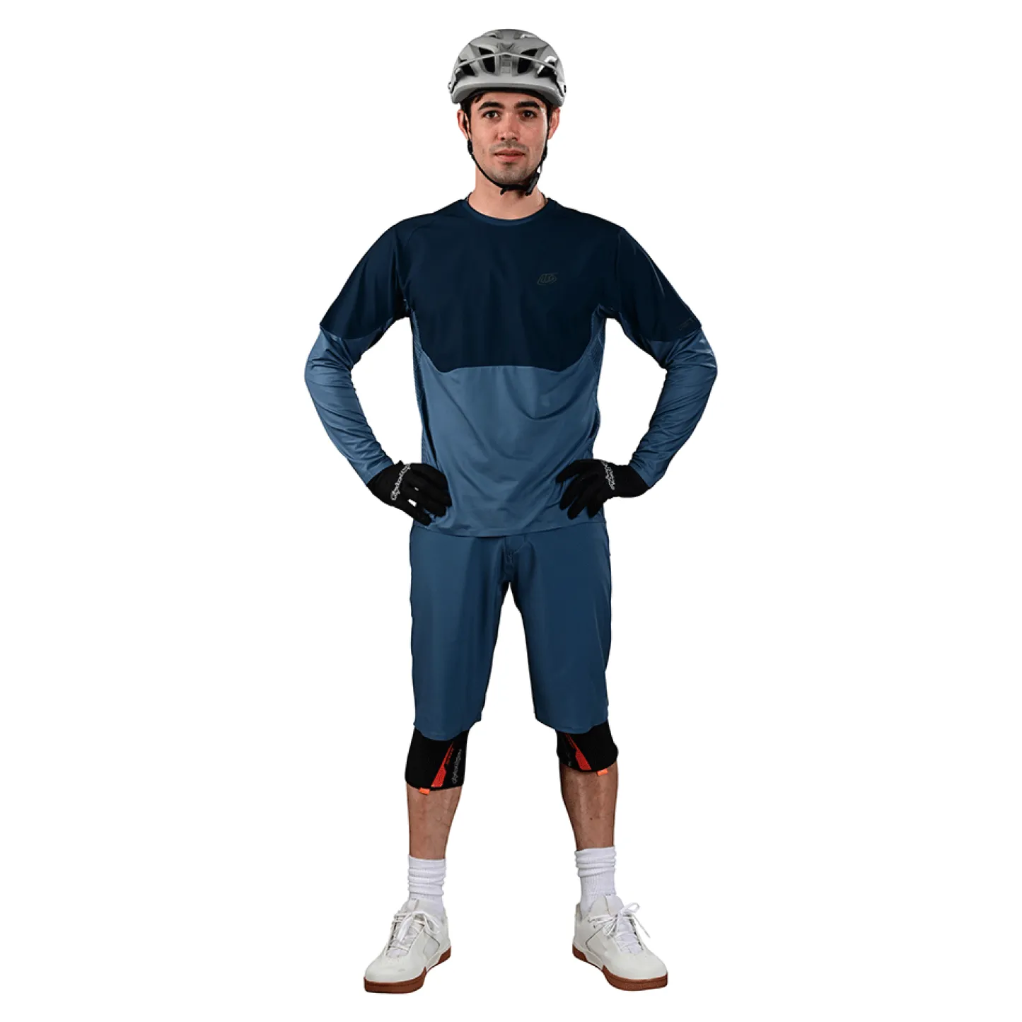 Troy Lee Designs Drift|Jerseys^Drift LS Jersey Solid Blue Mirage