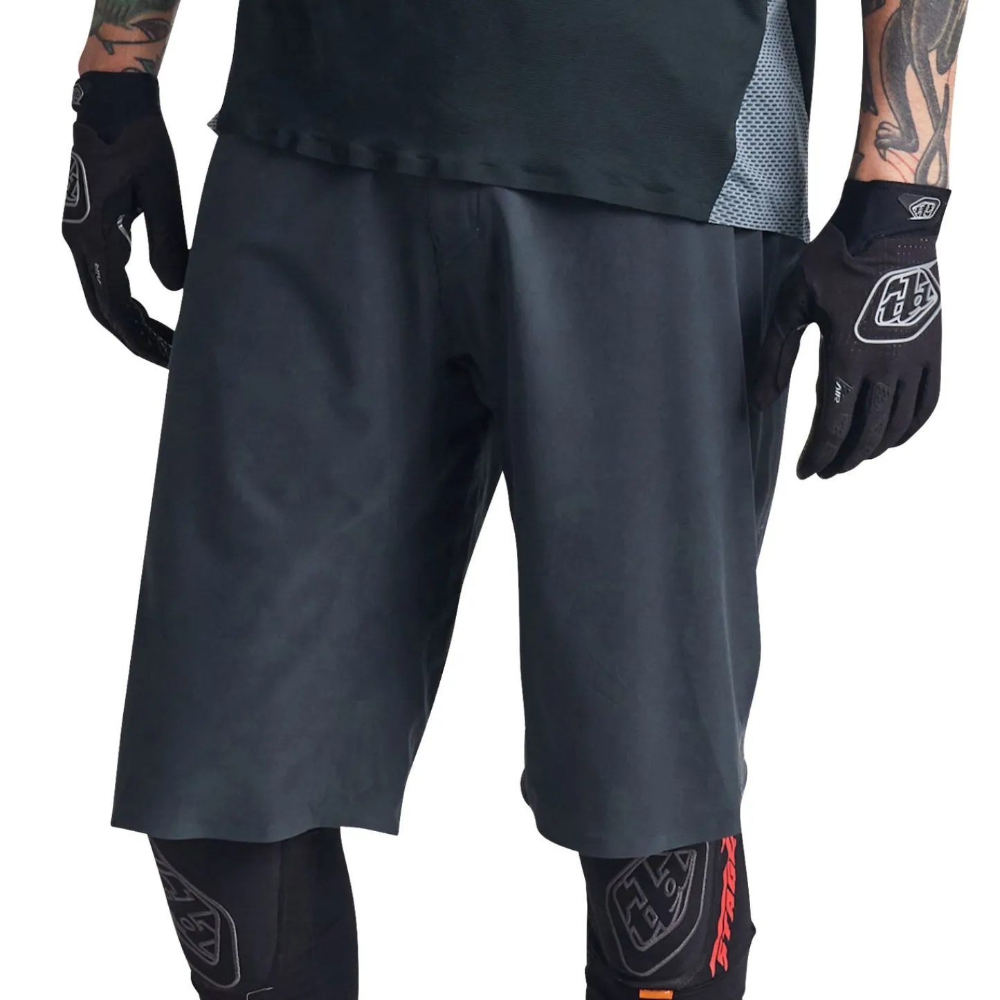 Troy Lee Designs Drift^Drift Short Shell Solid Dark Charcoal