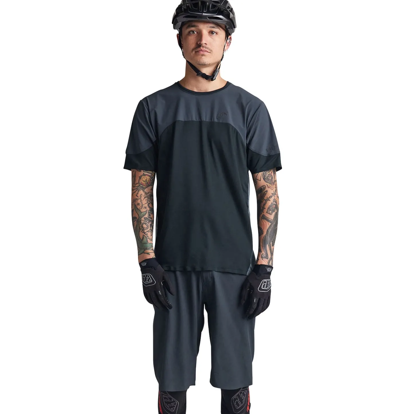 Troy Lee Designs Drift^Drift Short Shell Solid Dark Charcoal