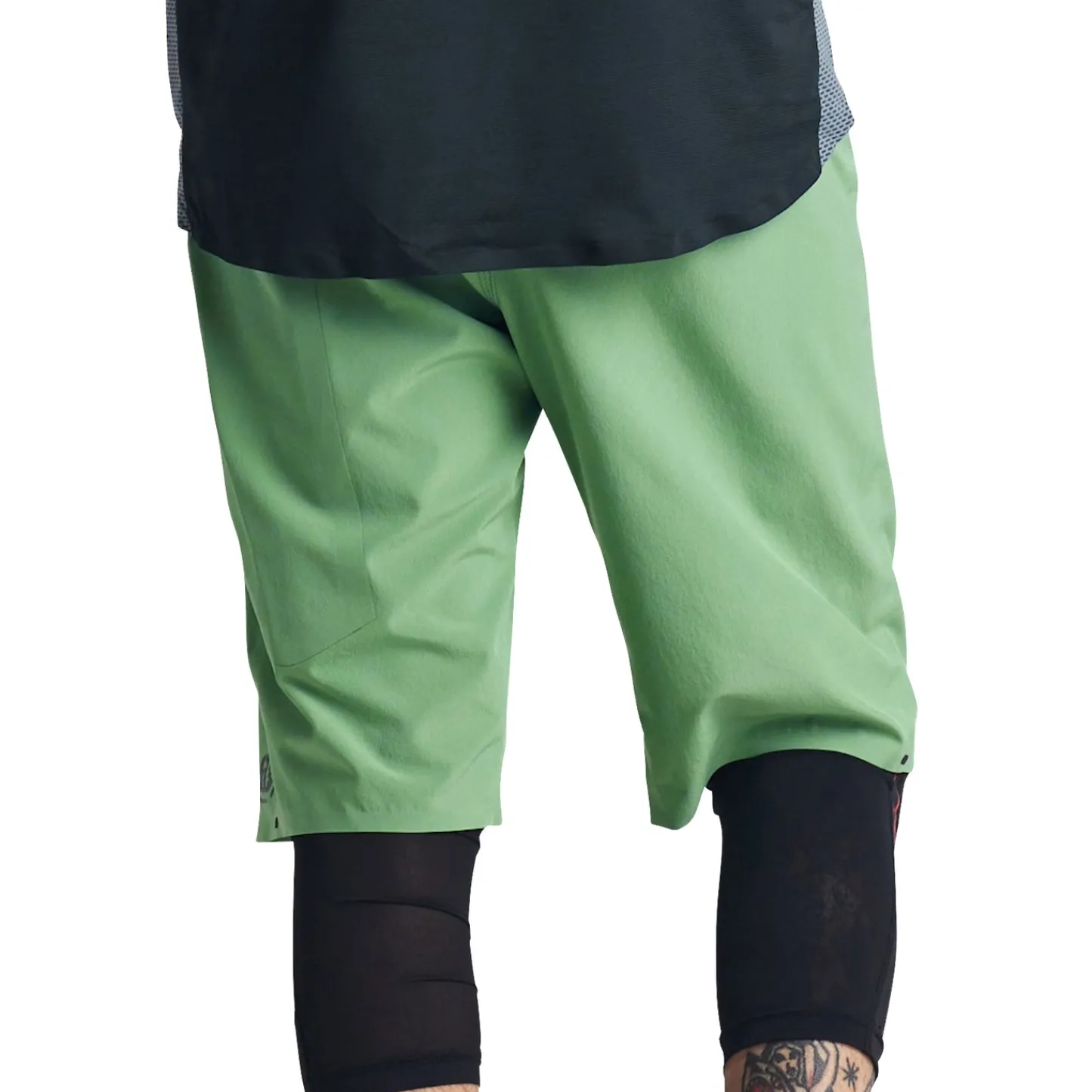 Troy Lee Designs Drift^Drift Short Shell Solid Glass Green
