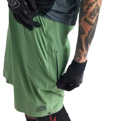 Troy Lee Designs Drift^Drift Short Shell Solid Glass Green