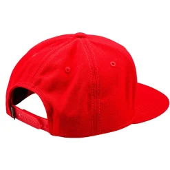 Troy Lee Designs Hats^Flat Bill Snapback Signature Team Red