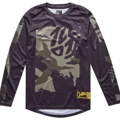 Troy Lee Designs Flowline|Jerseys^Flowline LS Jersey Confined Black