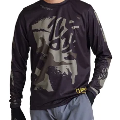 Troy Lee Designs Flowline|Jerseys^Flowline LS Jersey Confined Black