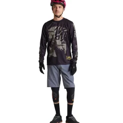Troy Lee Designs Flowline|Jerseys^Flowline LS Jersey Confined Black