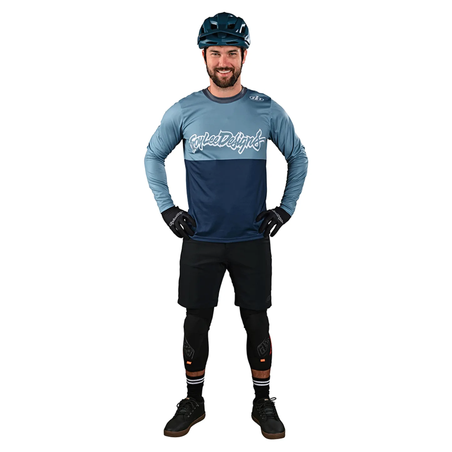 Troy Lee Designs Flowline|Jerseys^Flowline LS Jersey Scripter Windward