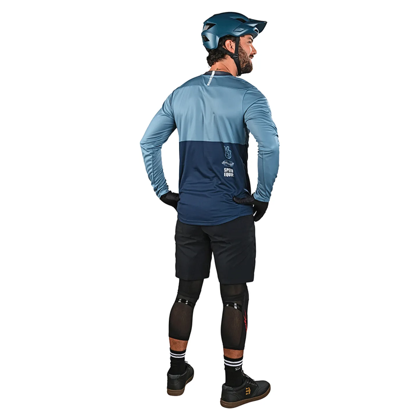 Troy Lee Designs Flowline|Jerseys^Flowline LS Jersey Scripter Windward