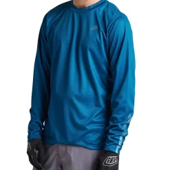 Troy Lee Designs Flowline|Jerseys^Flowline LS Jersey Solid Slate Blue