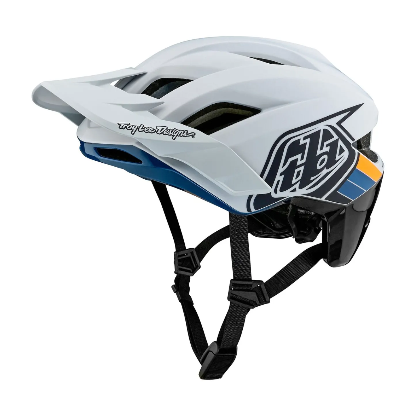 Women Troy Lee Designs Helmets|Trail^Flowline SE Helmet Badge Light Gray / Charcoal