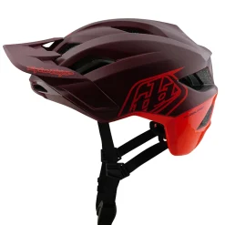 Troy Lee Designs Helmets|Flowline Se^Flowline SE Helmet Badge Maroon